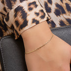 Armband valkenoog 1,9 mm 14k geelgoud