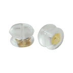 Siliconen poussetten 14k geelgoud