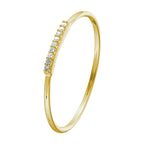 Ring diamant 0.02ct h p1 14k geelgoud