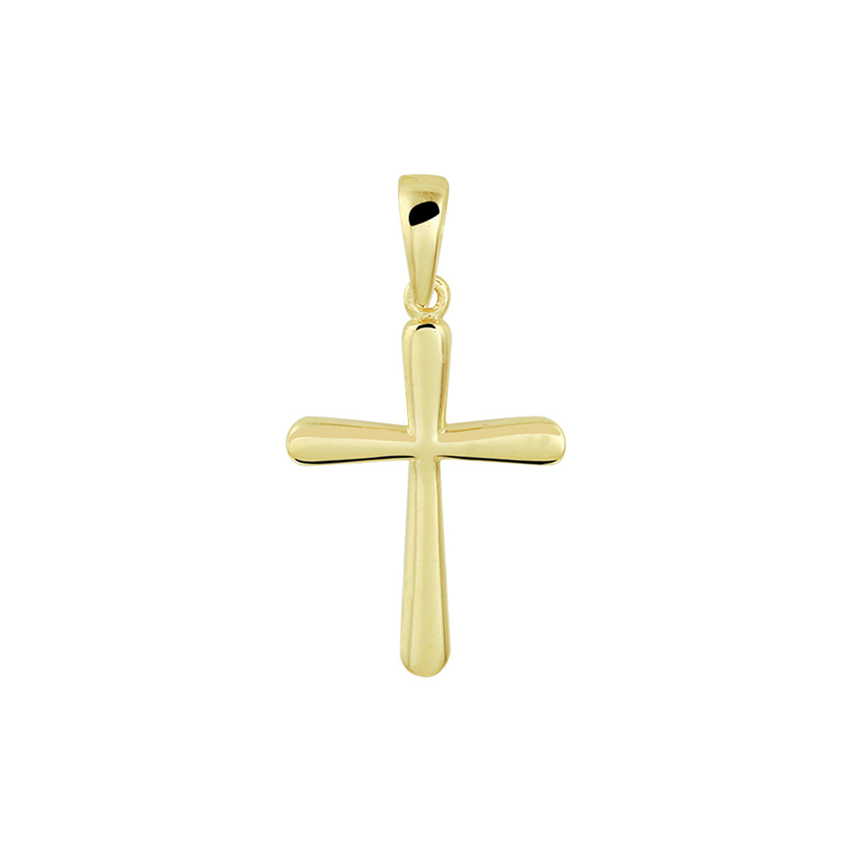 Hanger kruis 14k geelgoud