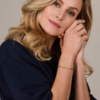 Armband paperclip vierkante buis 3,0 mm 18 cm 14k geelgoud