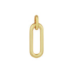Hanger schakel 14k geelgoud