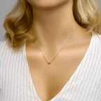 Hanger ringetjes 14k geelgoud