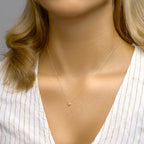 Collier hart 41 - 43 - 45 cm 14k geelgoud