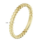 Aanschuifring 14k geelgoud