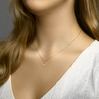 Hanger hart 14k geelgoud