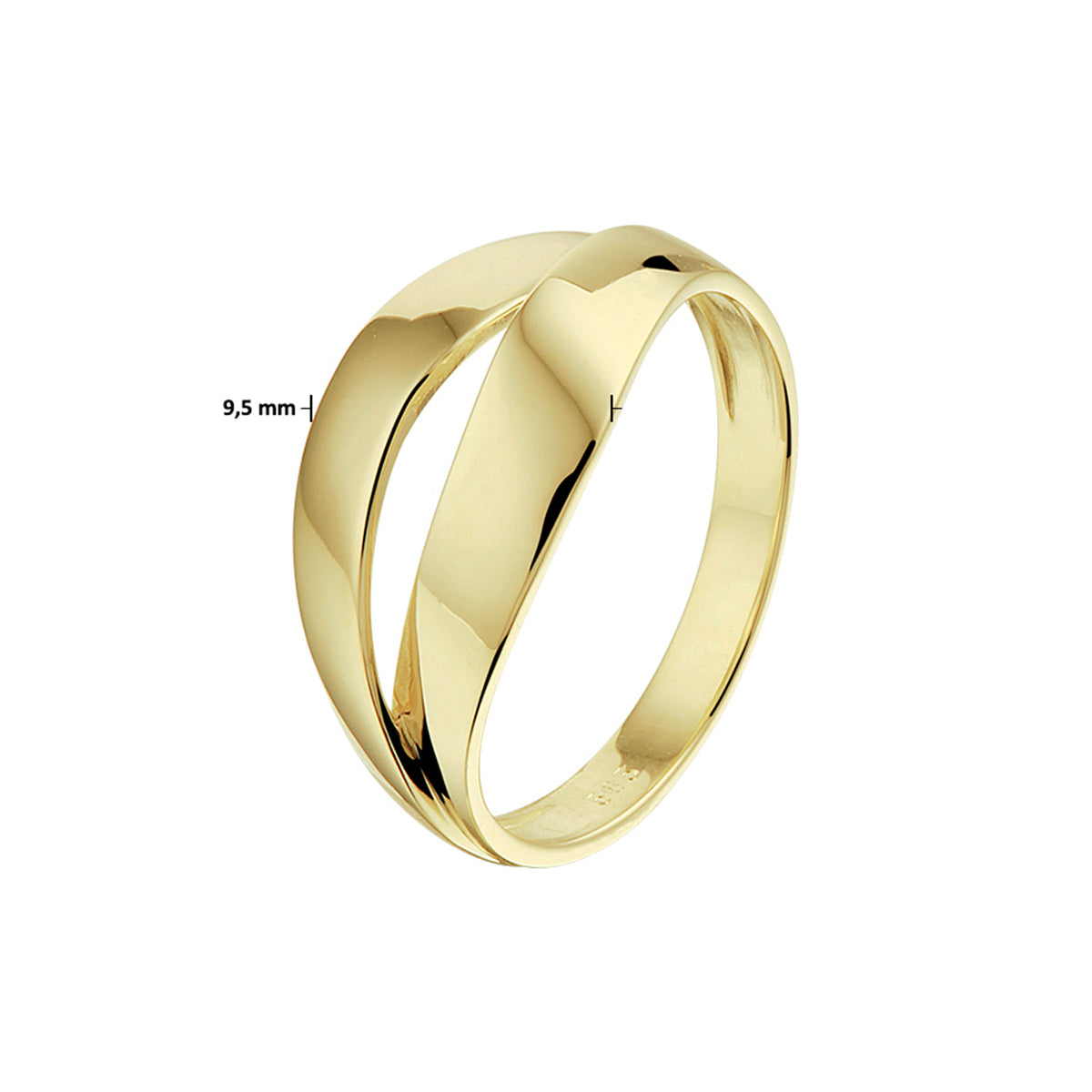 Ring 14k geelgoud