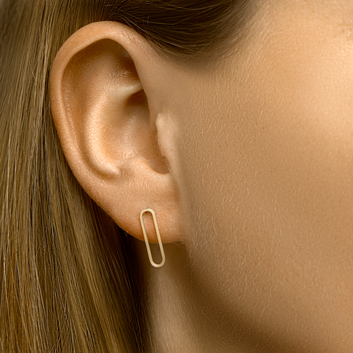 Oorknoppen 14k geelgoud