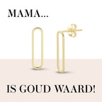 Oorknoppen 14k geelgoud