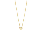 Collier hart 41 - 43 - 45 cm 14k geelgoud