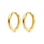 Klapoorringen 14k geelgoud