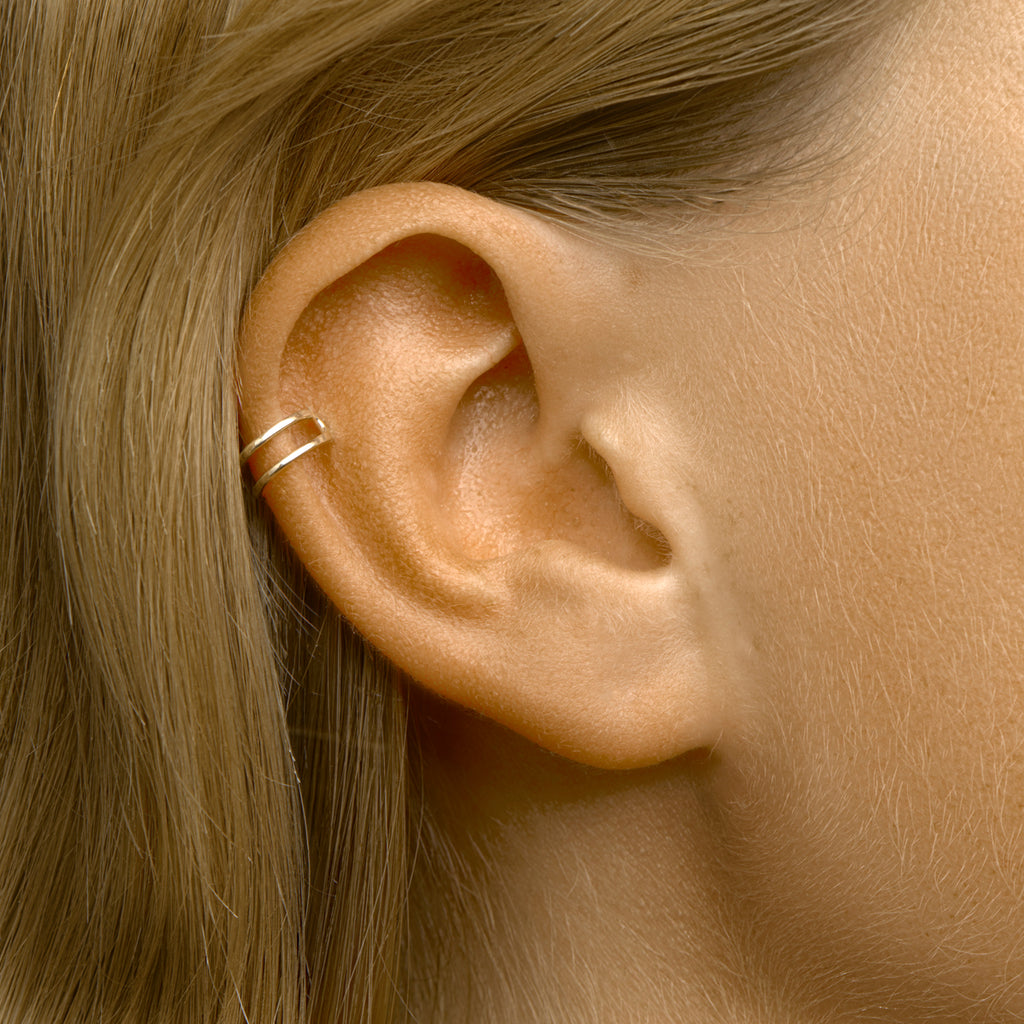 Earcuff per stuk 14k geelgoud