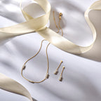 Oorhangers parel 14k geelgoud