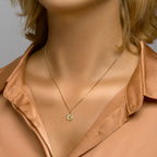 Hanger voetjes 14k geelgoud