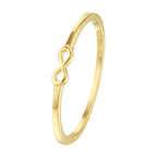 Ring infinity 14k geelgoud