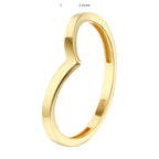 Ring 14k geelgoud