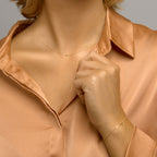 Armband hart 16,5 - 17,5 - 18,5 cm 14k geelgoud