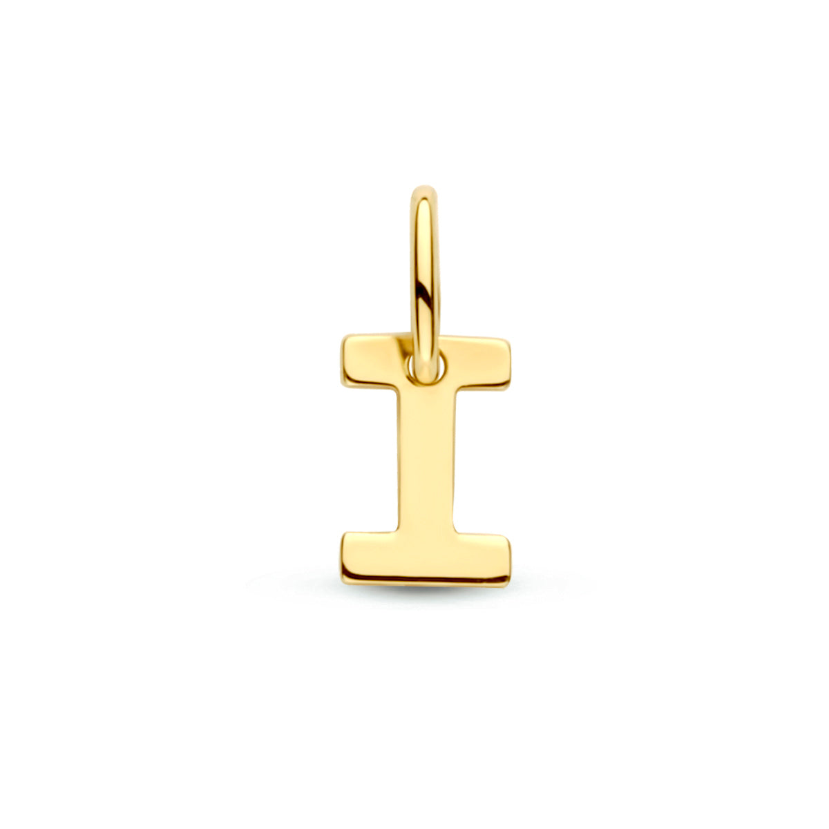 Hanger letter 14k geelgoud