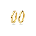 Klapoorringen 14k geelgoud