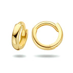 Klapoorringen 1,6 x 7,0 mm 14k geelgoud