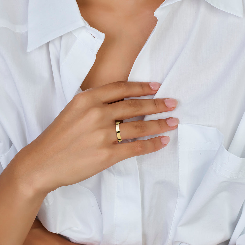 Relatiering 14k geelgoud