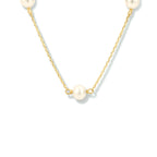 Collier parel 40 - 42 - 44 cm 14k geelgoud