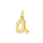 Hanger letter 14k geelgoud
