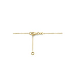 Collier parels 42 + 3 cm 14k geelgoud