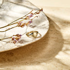 Graveerring 14k geelgoud