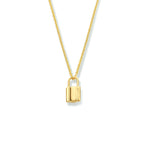 Collier slot 40 - 42 - 44 cm 14k geelgoud