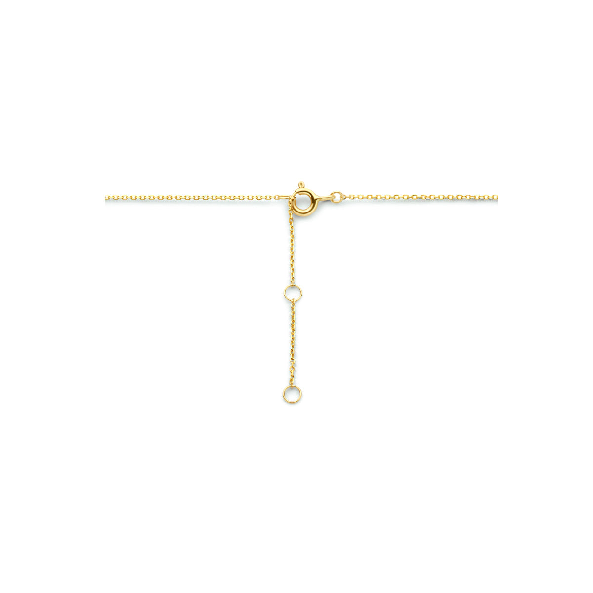Collier slot 40 - 42 - 44 cm 14k geelgoud