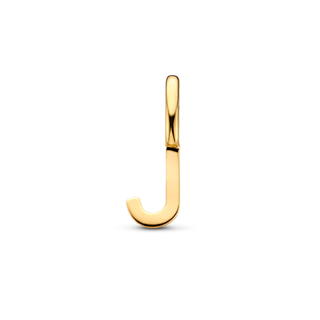 Hanger letter 14k geelgoud