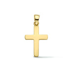 Hanger kruis 14k geelgoud