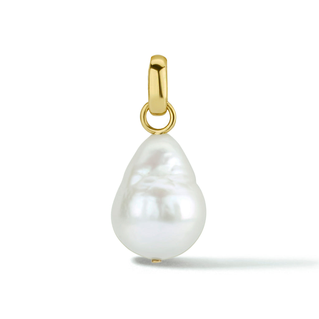 Hanger parel 14k geelgoud