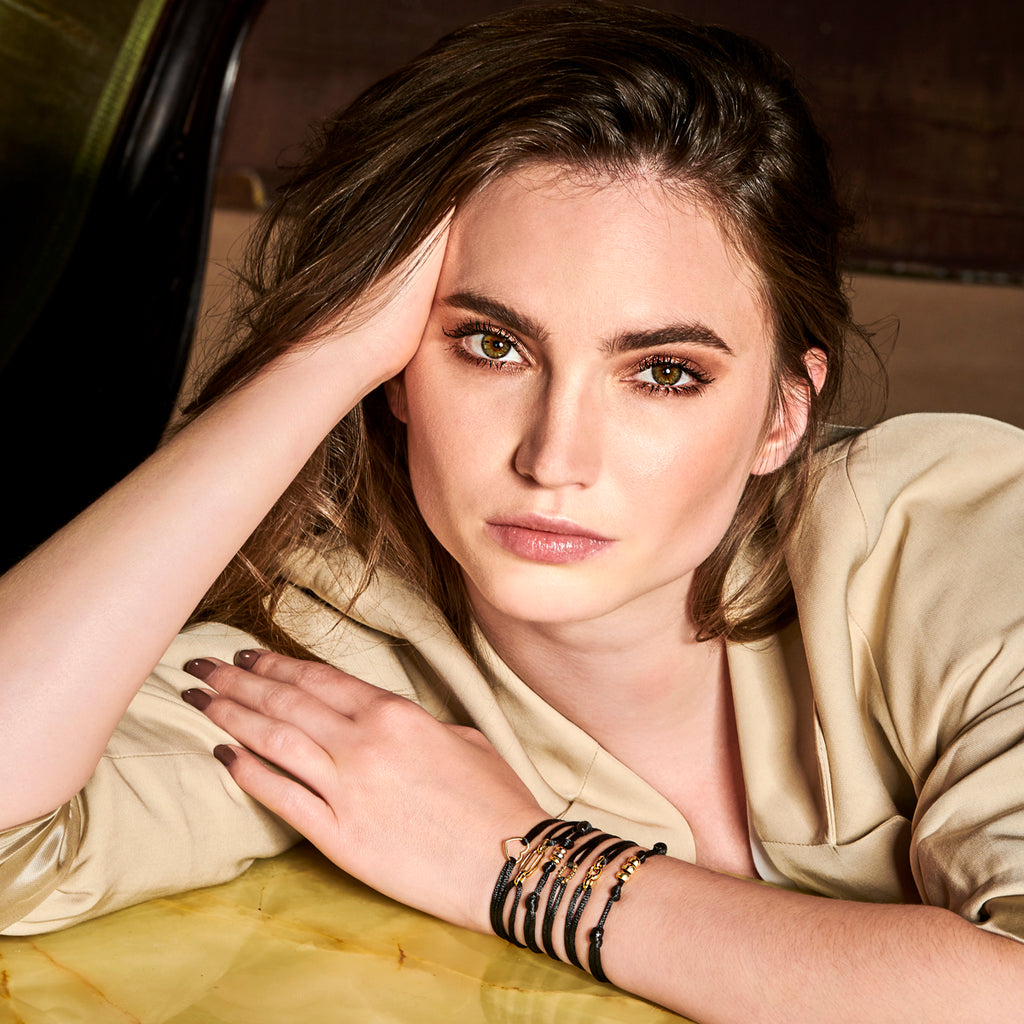 Hanger letter 14k geelgoud