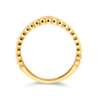 Ring bolletjes 14k geelgoud