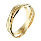 Trinity ringen 14k geelgoud