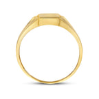 Graveerring 14k geelgoud