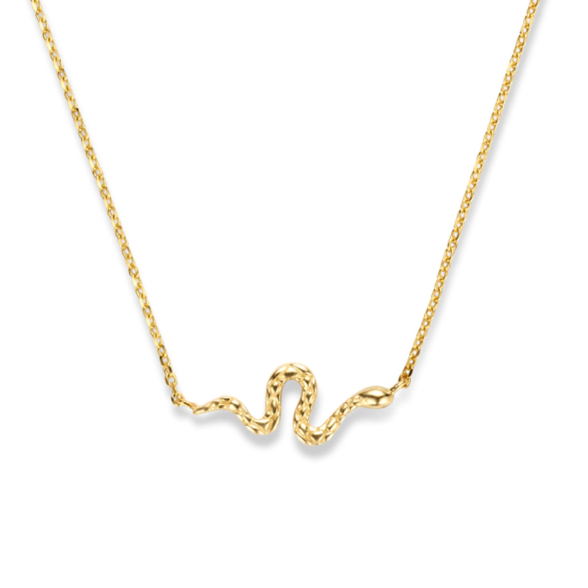 Collier slang 40 – 42 – 44 cm 14k geelgoud