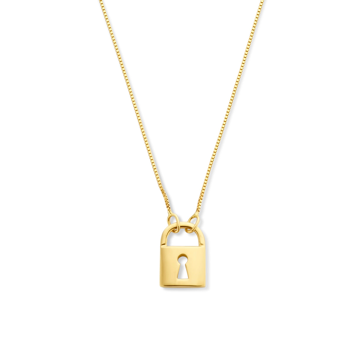 Collier slot 41 - 43 - 45 cm 14k geelgoud