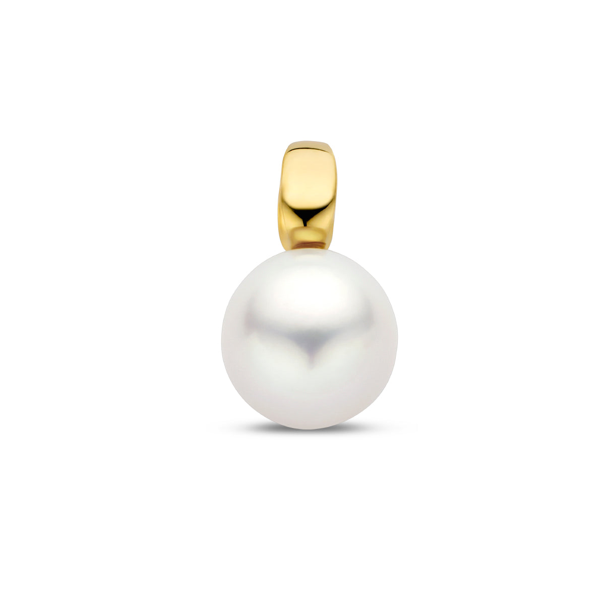 Hanger parel 14k geelgoud