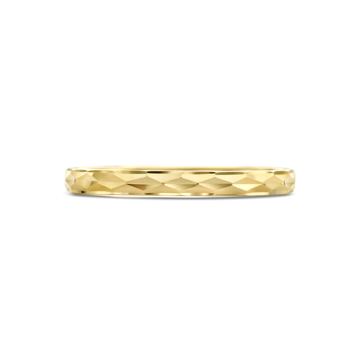 Ring gediamanteerd 14k geelgoud