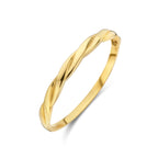 Ring gedraaid 14k geelgoud