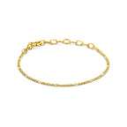 Armband figaro 1,6 mm 14k geelgoud