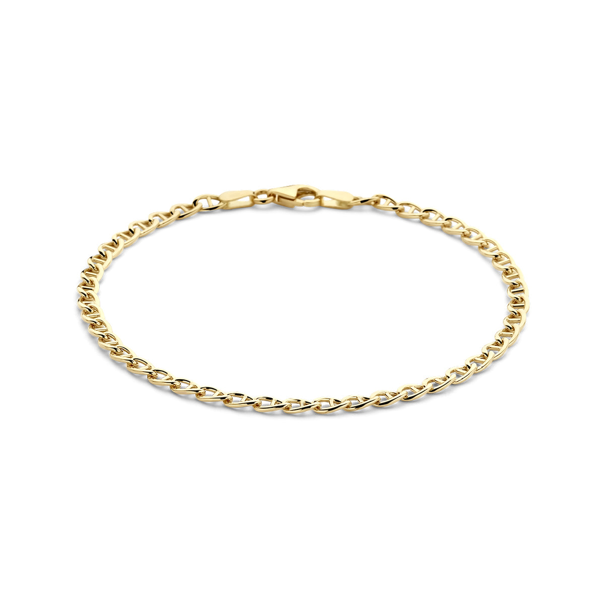 Armband 3,3 mm 18 cm 14k geelgoud