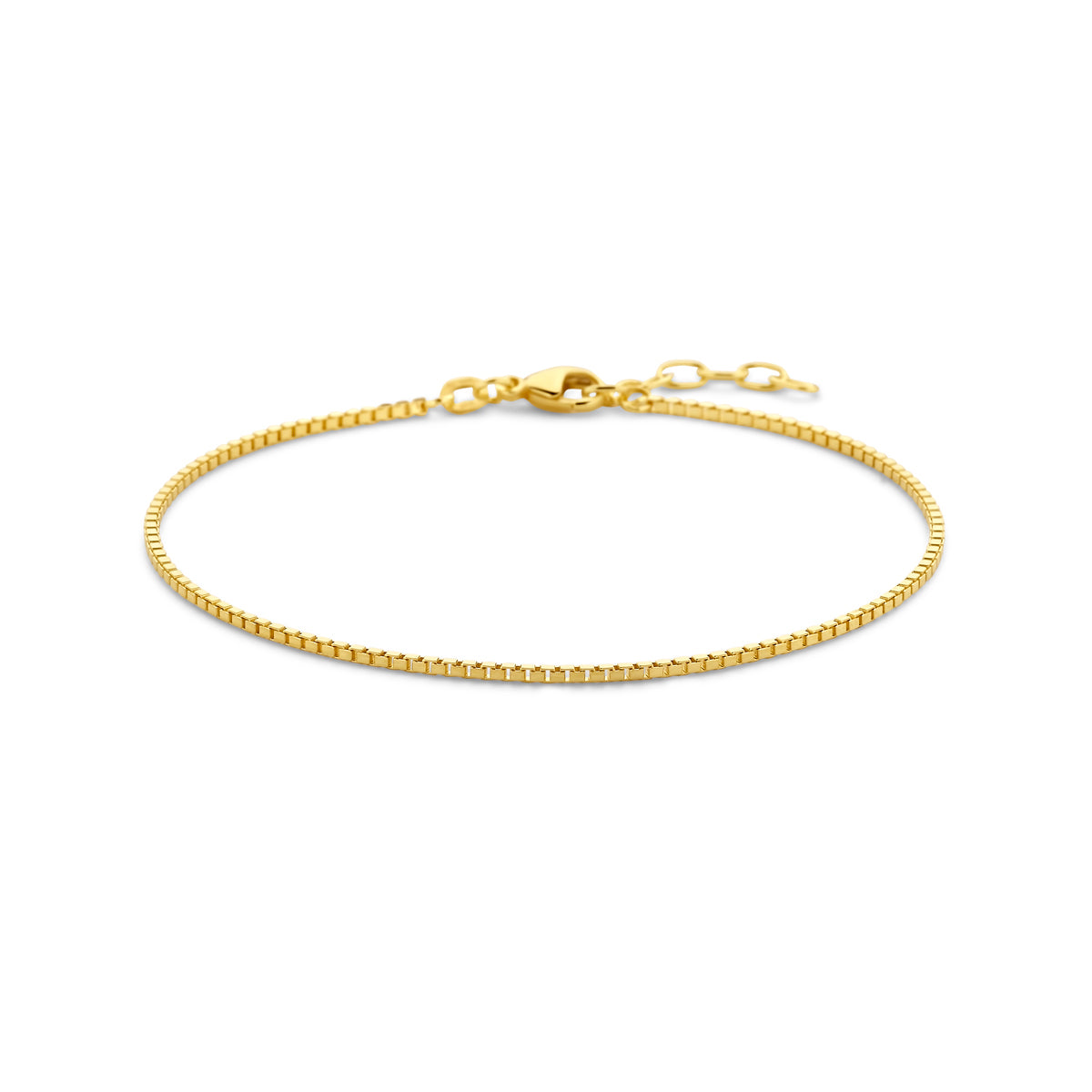 Armband venetiaans 1,3 mm 19 + 2 cm (heren lengte) 14k geelgoud