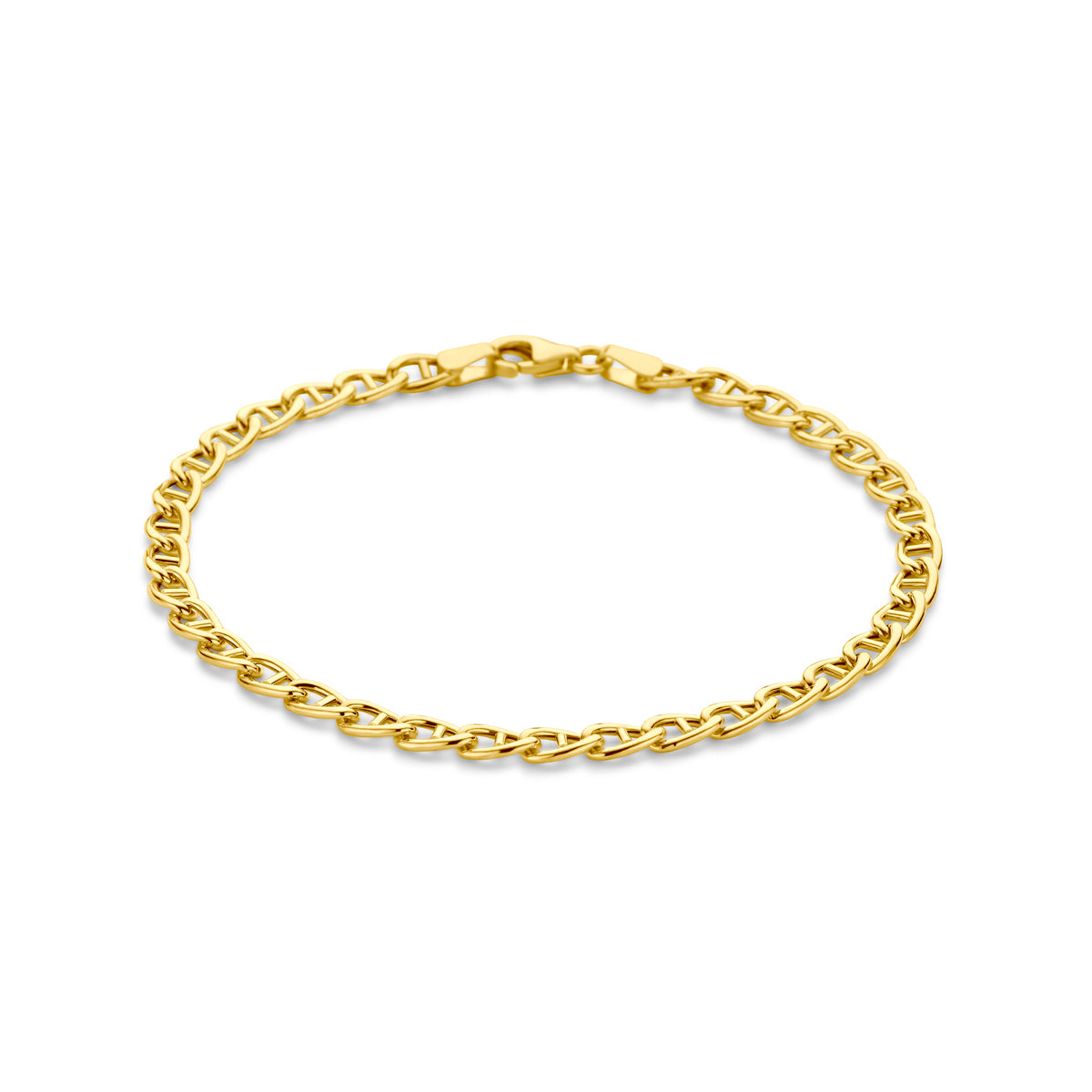 Armband 4,0 mm 19 cm 14k geelgoud