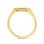 Graveerring 14k geelgoud