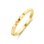 Ring gedraaid 14k geelgoud