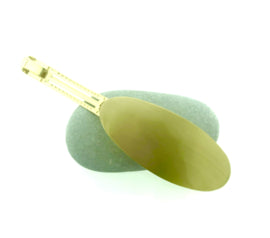 Haarspeld goudkleur gematteerd